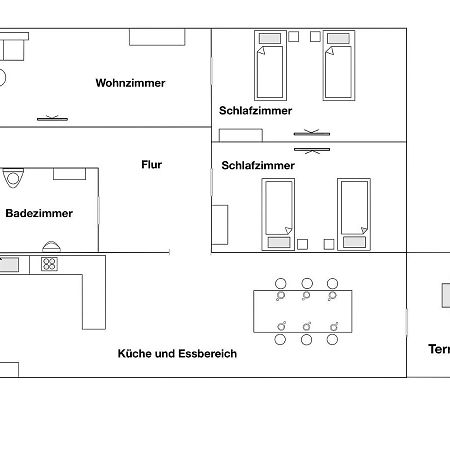 Moderne Ferienwohnung Klosterblick Guxhagen Dış mekan fotoğraf